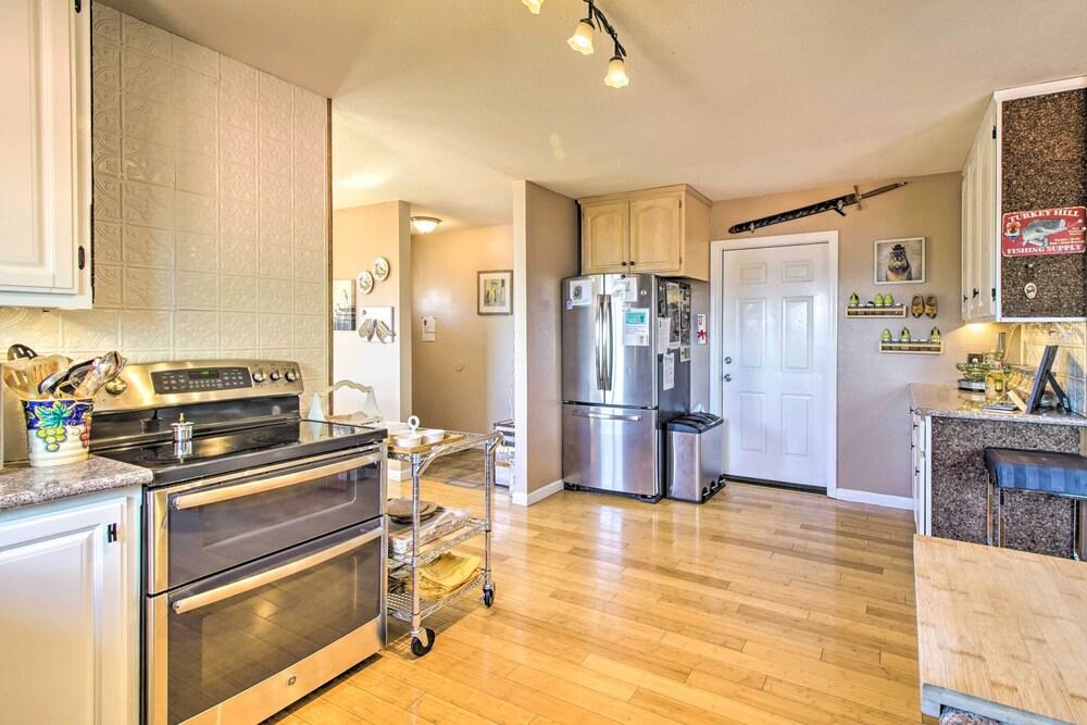 Unique Home w/ Deck, Grill, Lake & Mtn Views!