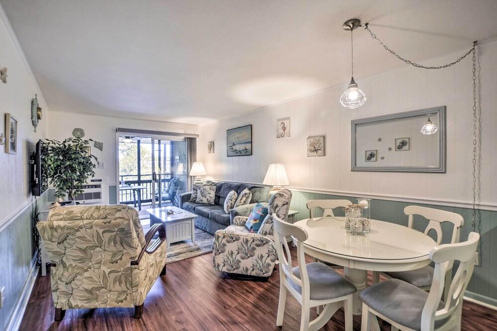 Walk to Ocean: Unit w/ Balconies in Myrtle Beach!