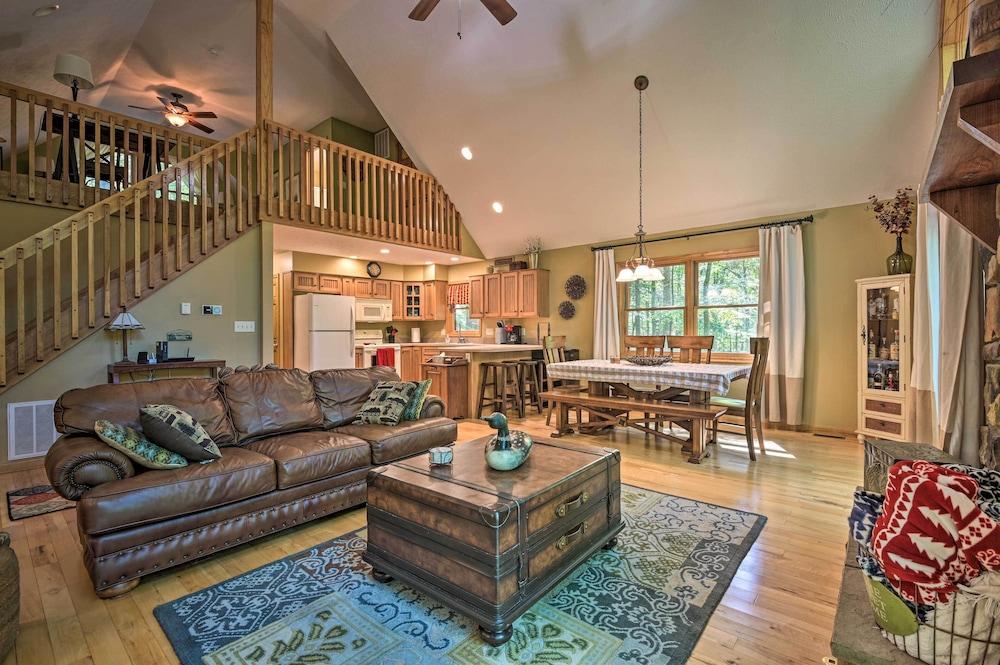 Cacapon River Cabin w/ Private River Access!