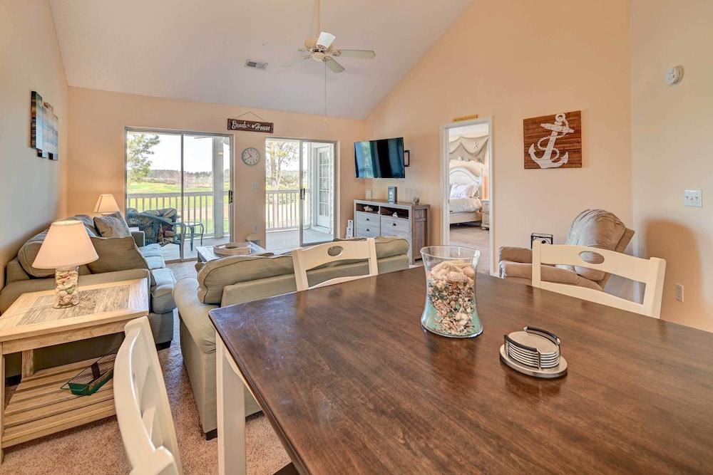 Myrtle Beach Beach Golf Villa w/ Community Pool!