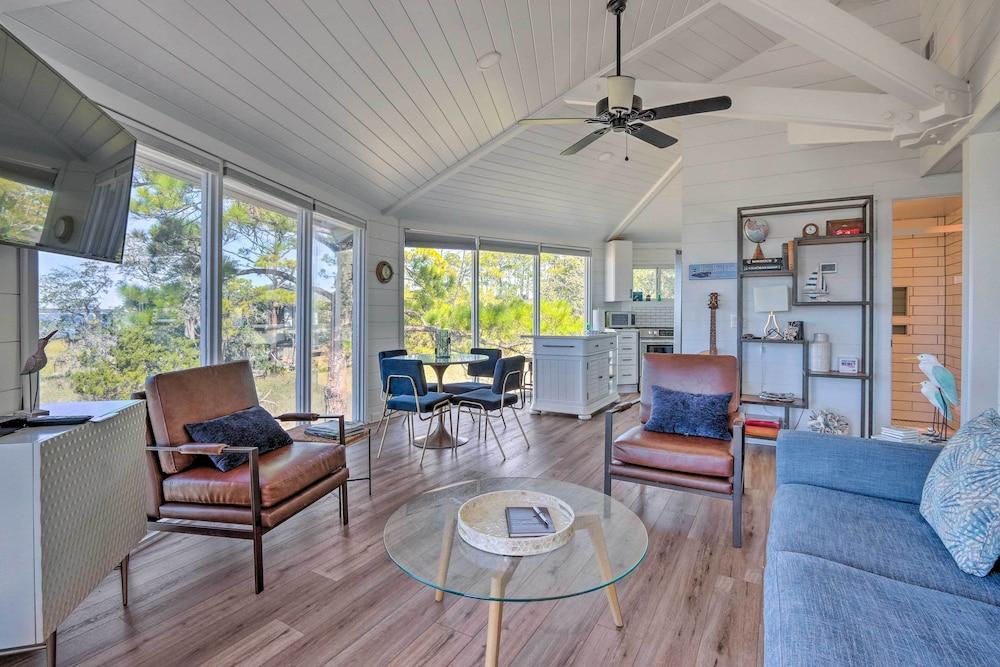 Ocean-view Treetop Escape w/ Fire Pit!