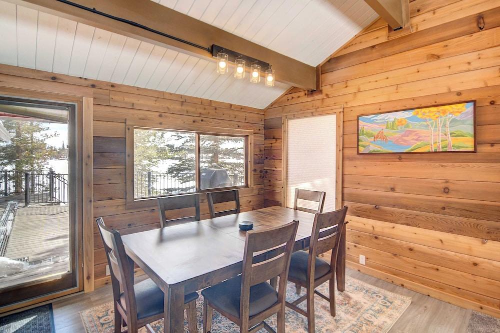 Hot Tub & Mtn Views: Waterfront Grand Lake Cabin!