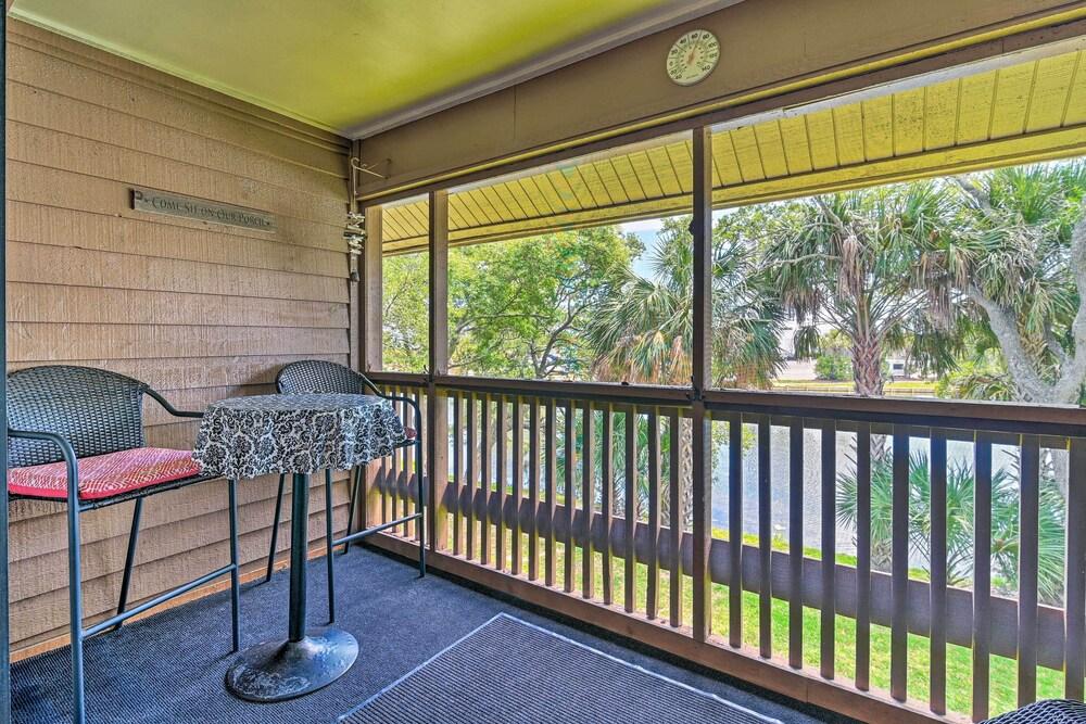 Lakefront Myrtle Beach Condo w/ Shared Pools!