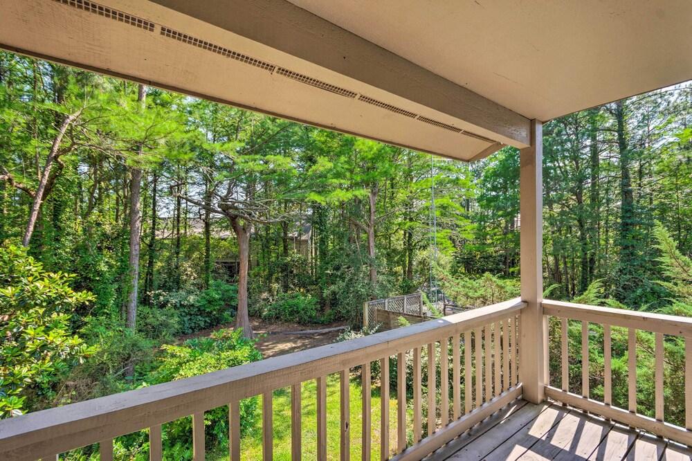 Townhome w/ Lush Forest View, Steps to Beach!