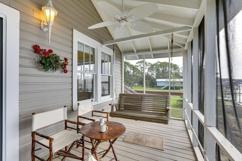 Waterfront Ochlockonee Bay Cottage w/ Views!