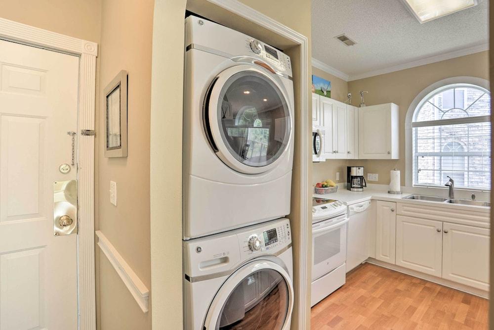 Central Myrtle Beach Condo w/ Golf Course View!