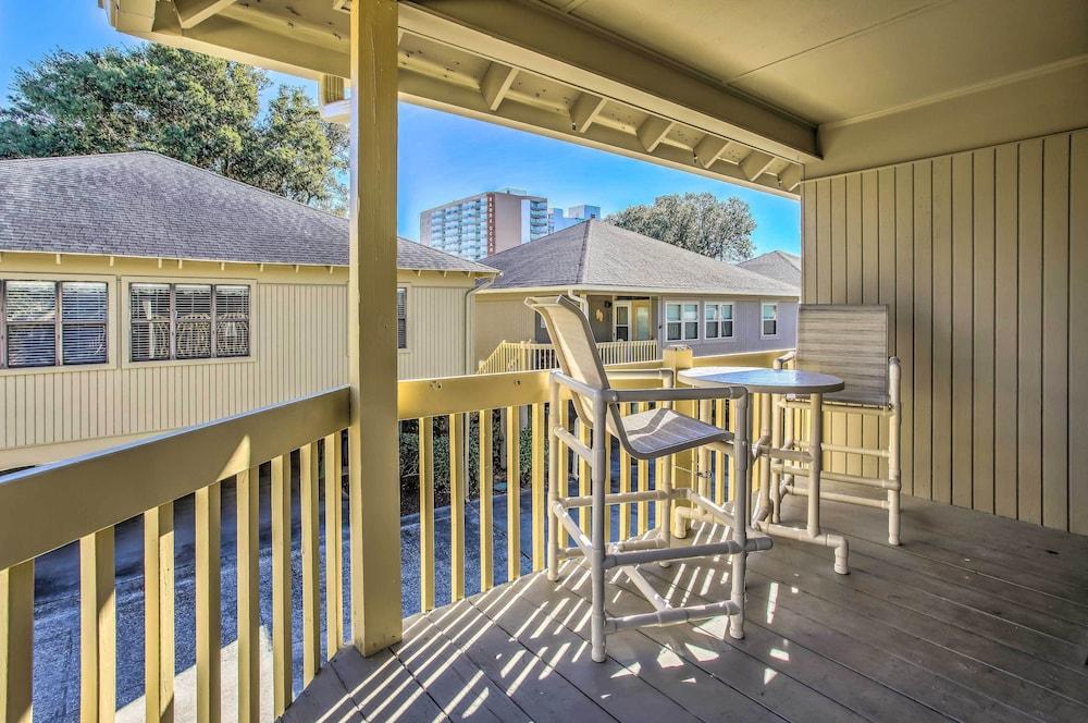 Walk to Apache Pier: Coastal Condo w/ Pool Access