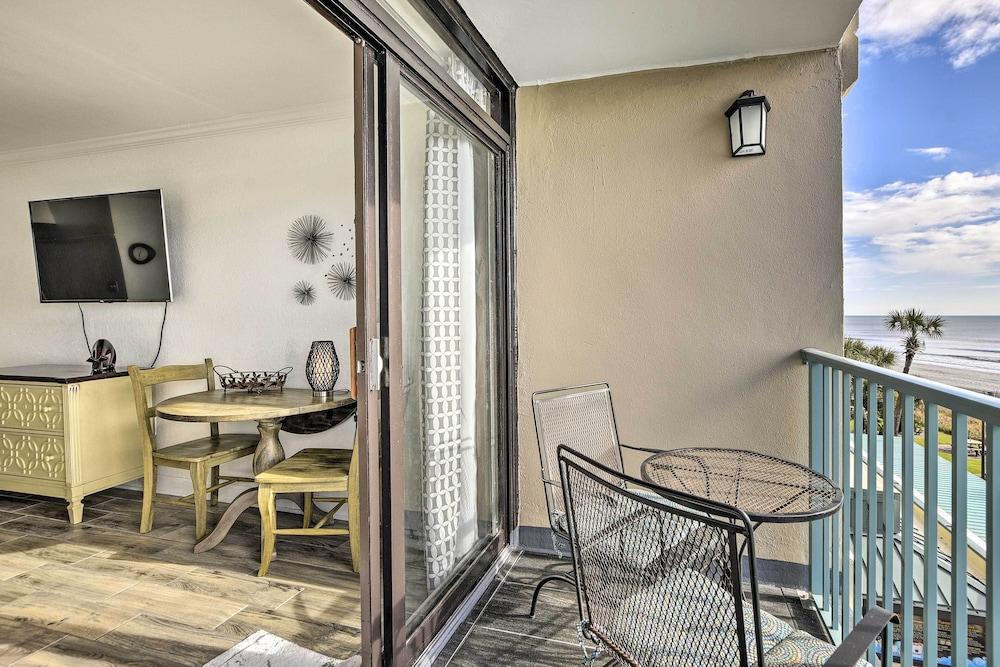 Newly Renovated Oceanfront Studio w/ Beach Access