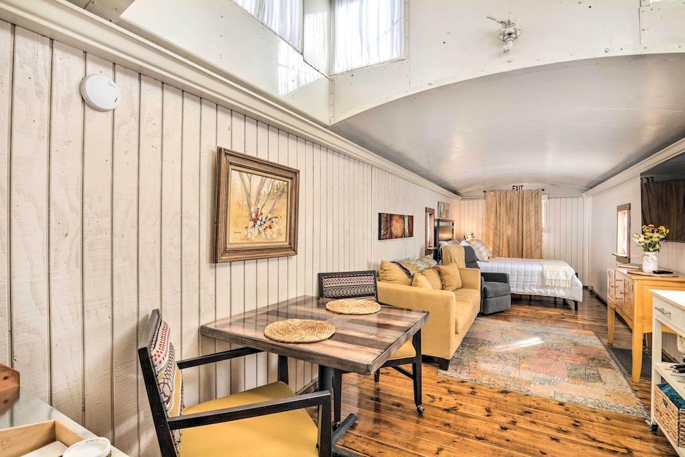 Unique Joplin Gem: Converted Train Car Studio