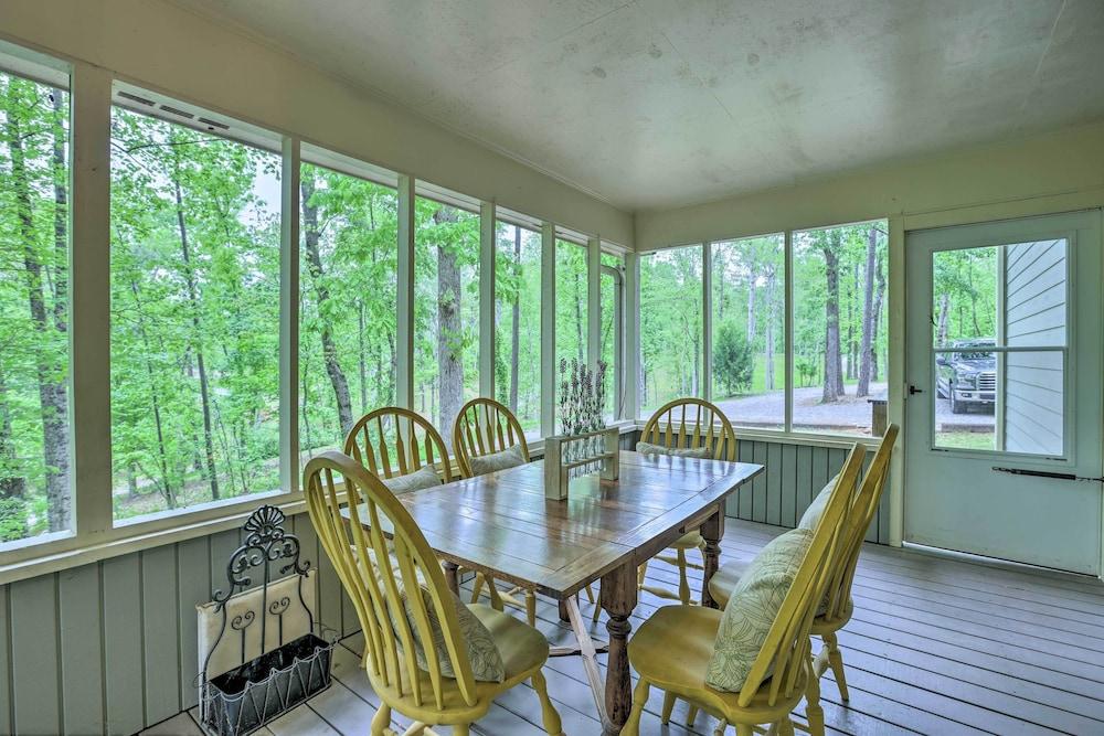 Lakefront Jacksons' Gap Home w/ Deck, Dock & Views