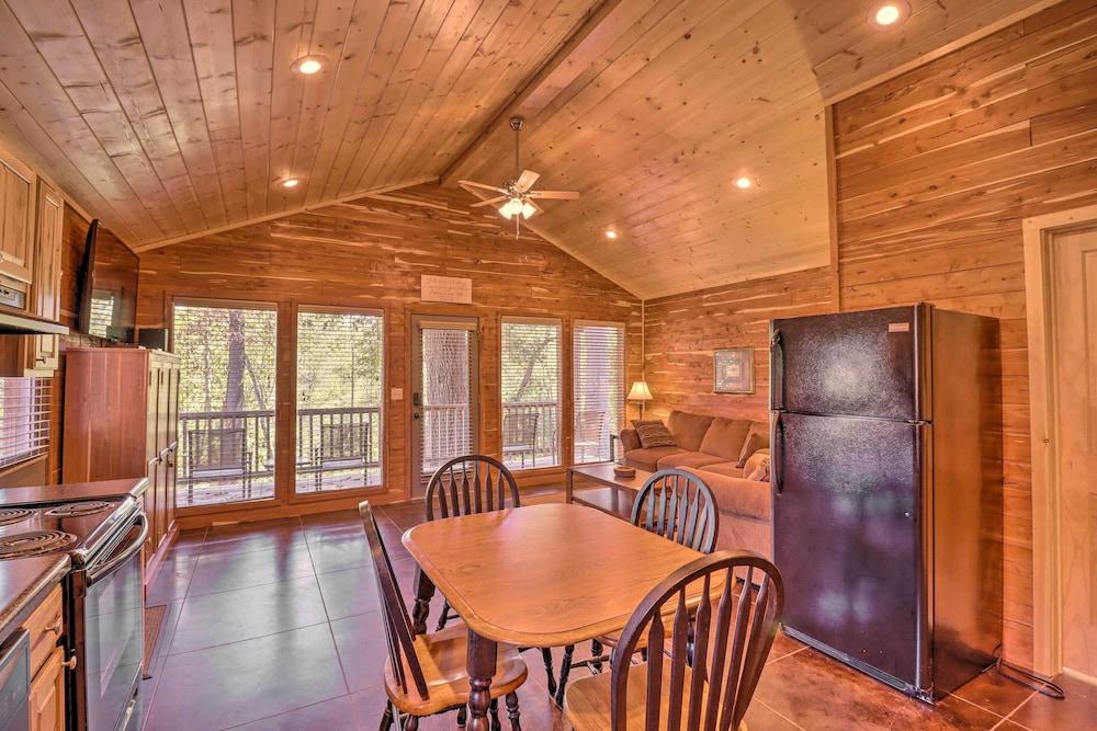 Heber Springs Cabin w/ Deck + River Views!