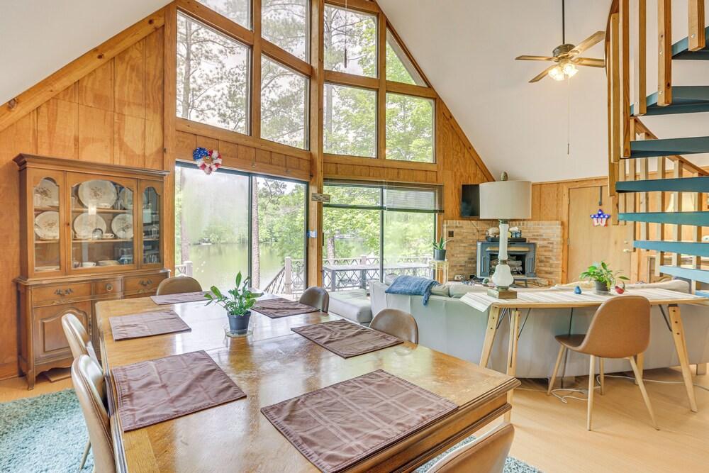 Riverfront Shelby Home w/ Private Boat Dock!