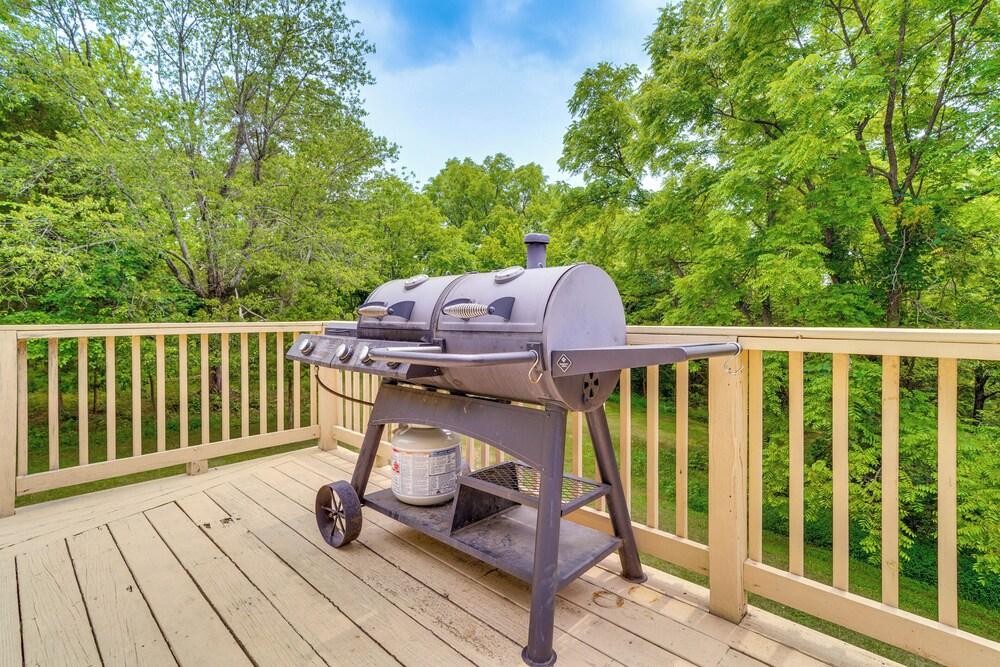 Modern Eckerty Home w/ Deck on Patoka Lake!