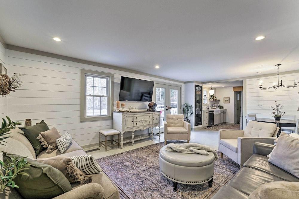 Deck + Views: Spacious Newland Home!