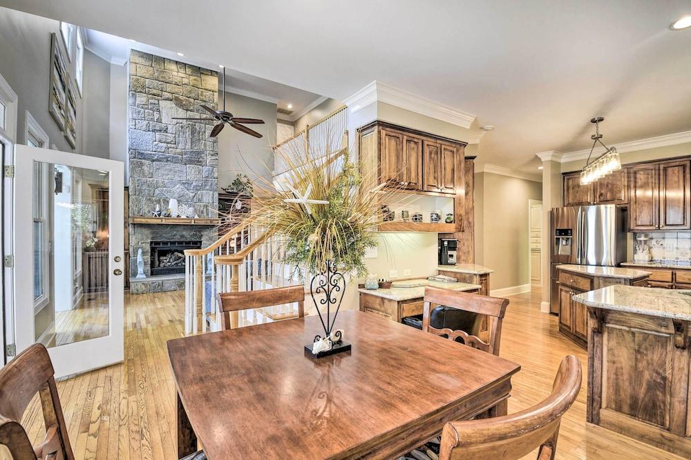 Waterfront Sunset Beach Escape w/ Dock & Golf View