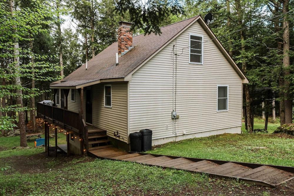 Waterfront Sebec Lake Home w/ Yard + Fire Pit