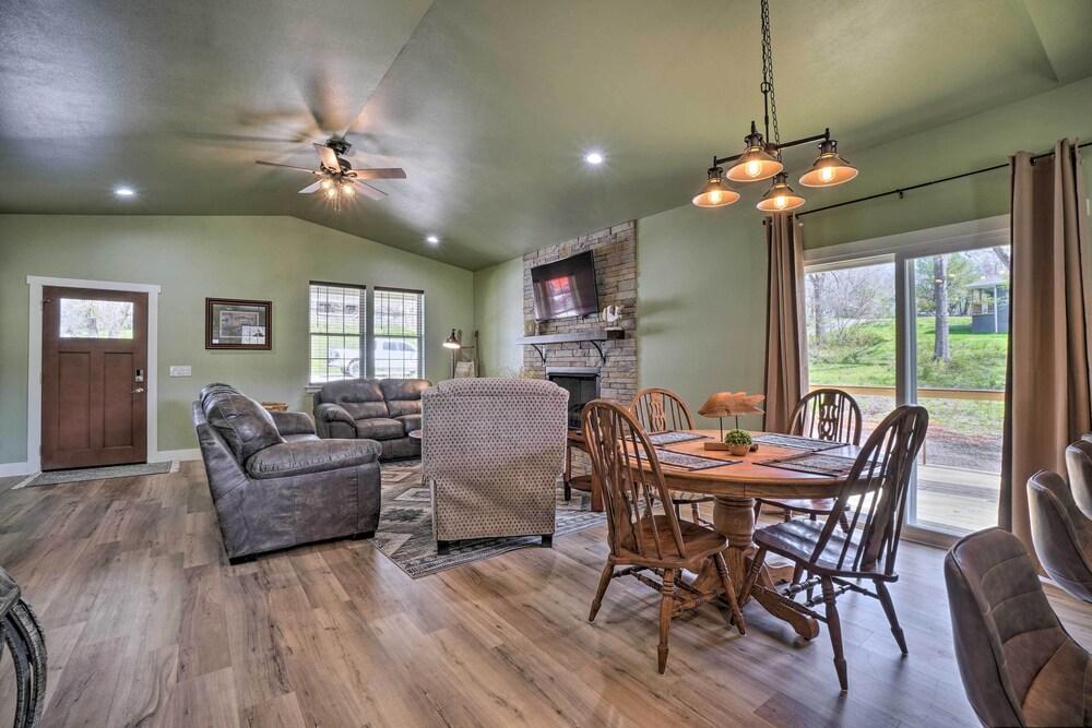 Modern Retreat w/ Deck: Walk to White River!