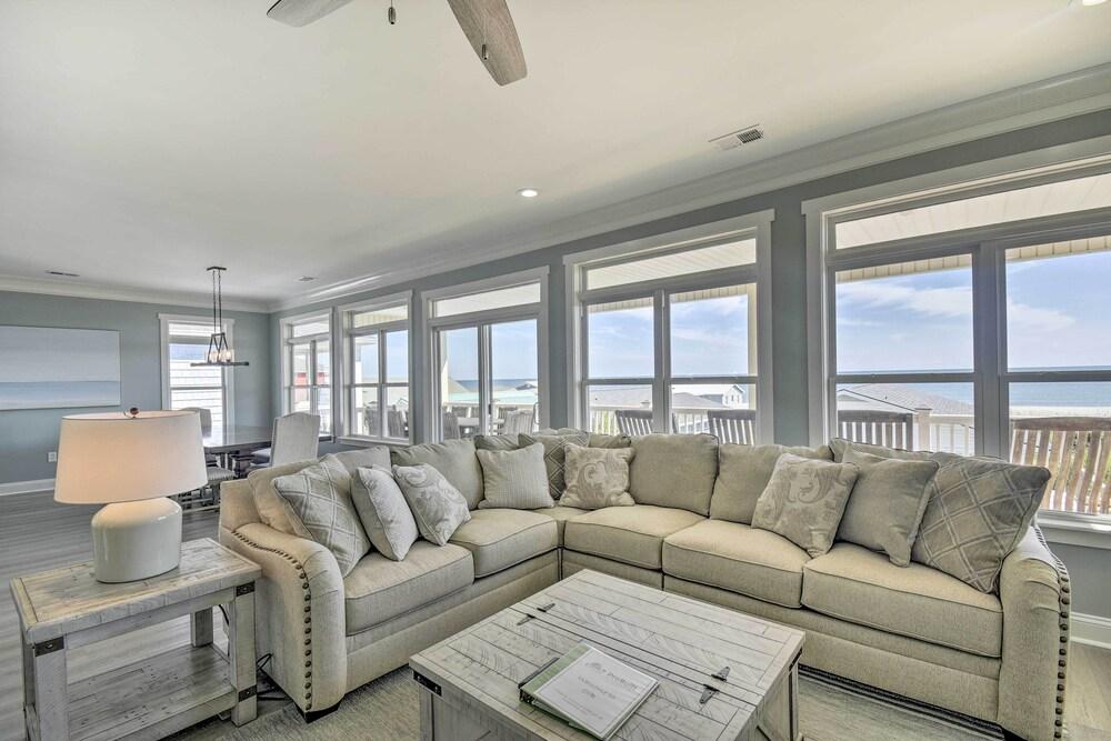Coastal Retreat w/ Double Deck & Ocean Views!