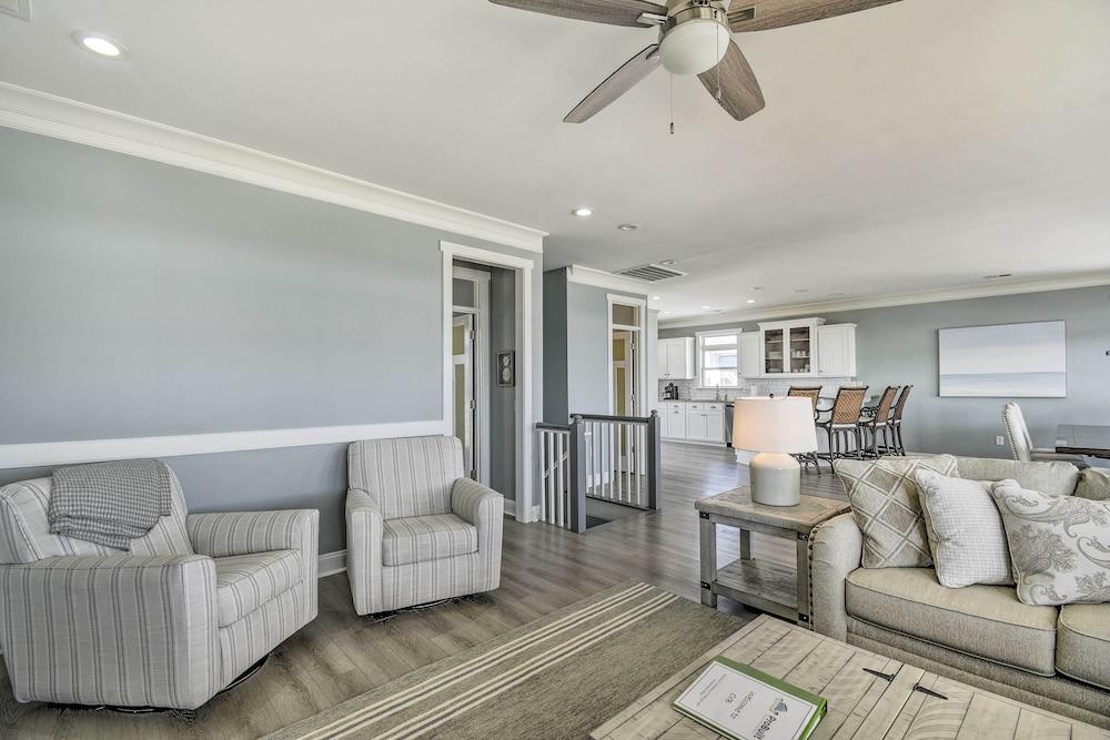 Coastal Retreat w/ Double Deck & Ocean Views!