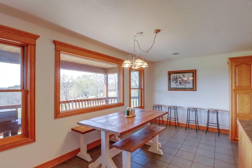 Mountain Views + Shared Pool: Ozarks Family Home