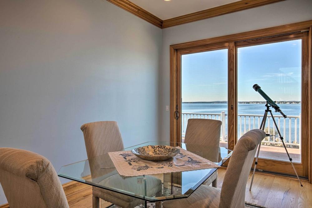 Waterfront Home w/ Large Deck + Private Pool!