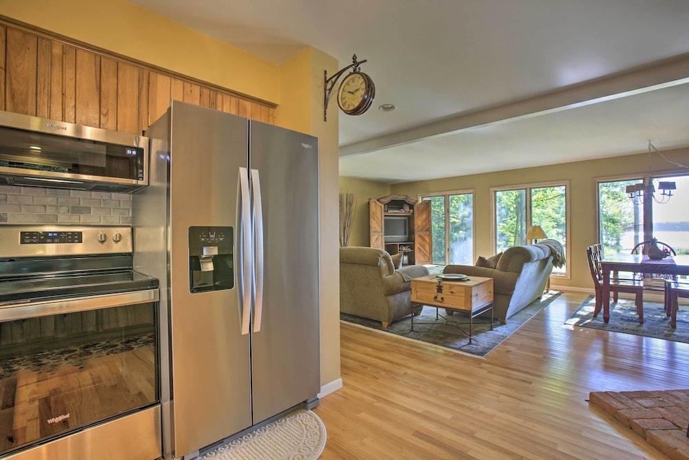 Interlochen Home on Green Lake w/ Dock & Beach!