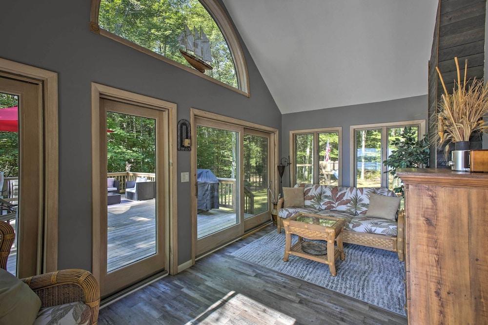 Interlochen Home on Green Lake w/ Dock & Beach!