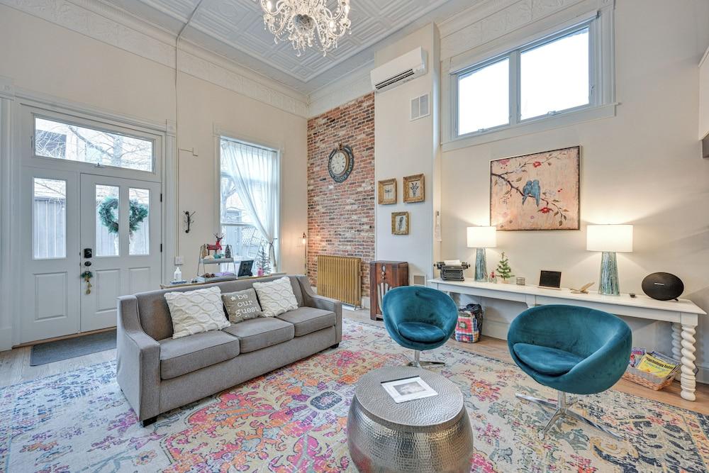 0776: Walk to Arkansas River: Historic Palace Loft