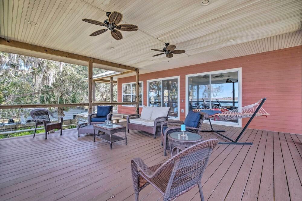 Lakefront Crystal River Home w/ Private Dock!