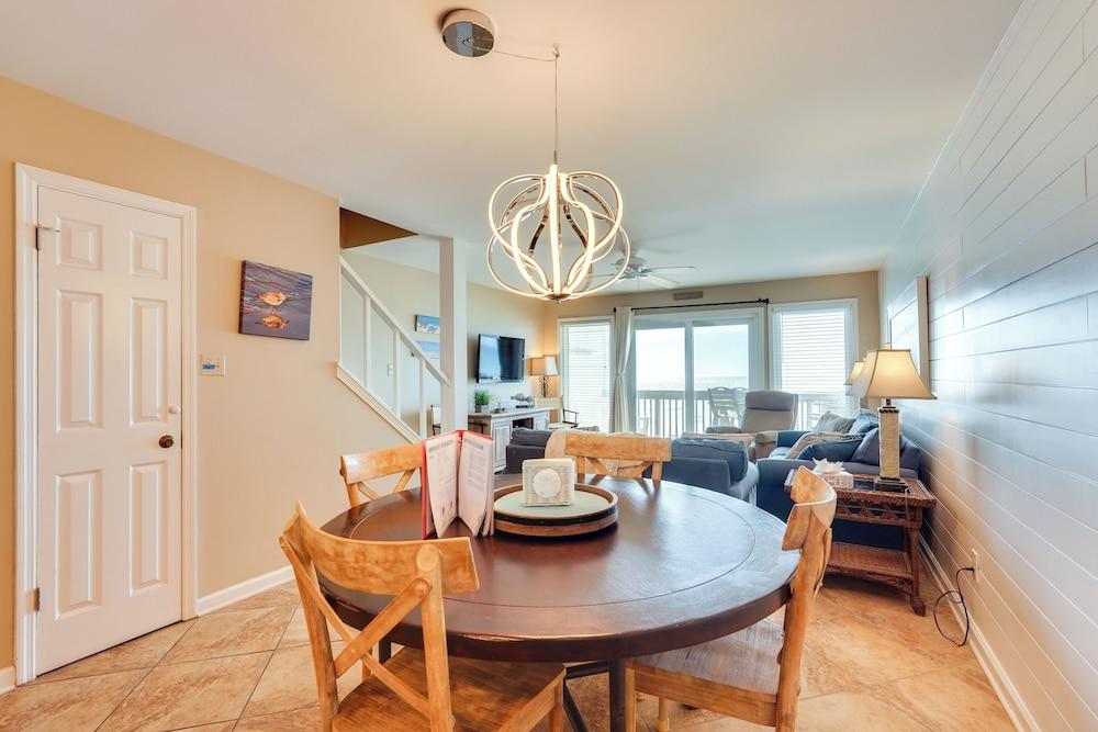 2-story Beachfront Condo in PCB w/ Community Pool!