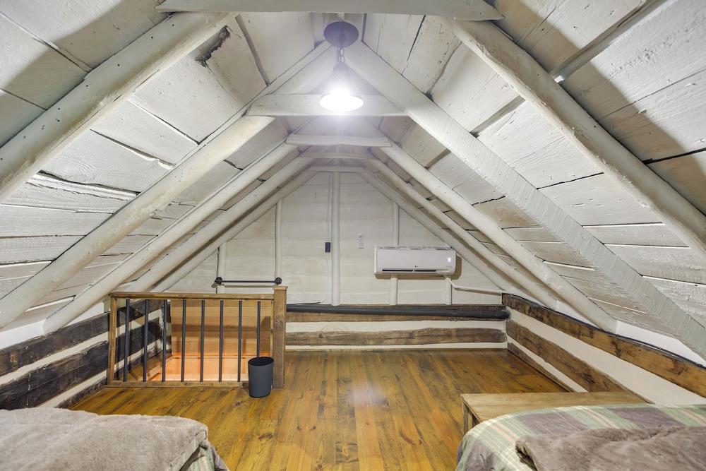 Restored Buchanan Log Cabin on 9-mile Creek!