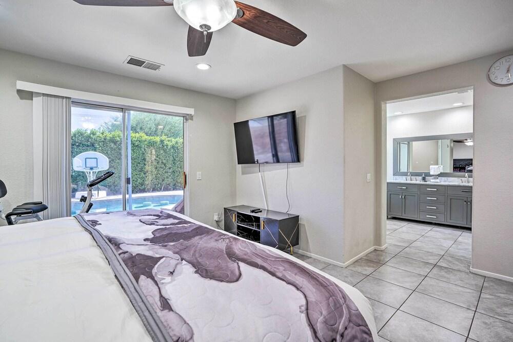 Pool & Game Room: Pet-friendly Indio Retreat