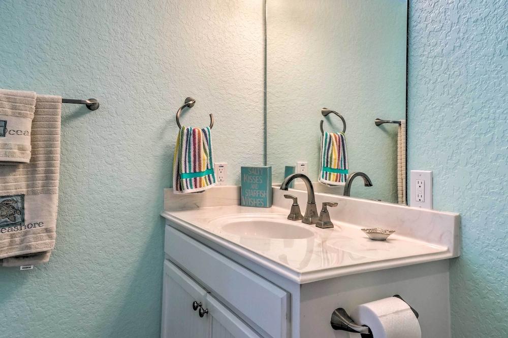 Furnished Deck + Ocean Views: Surfside Beach Home