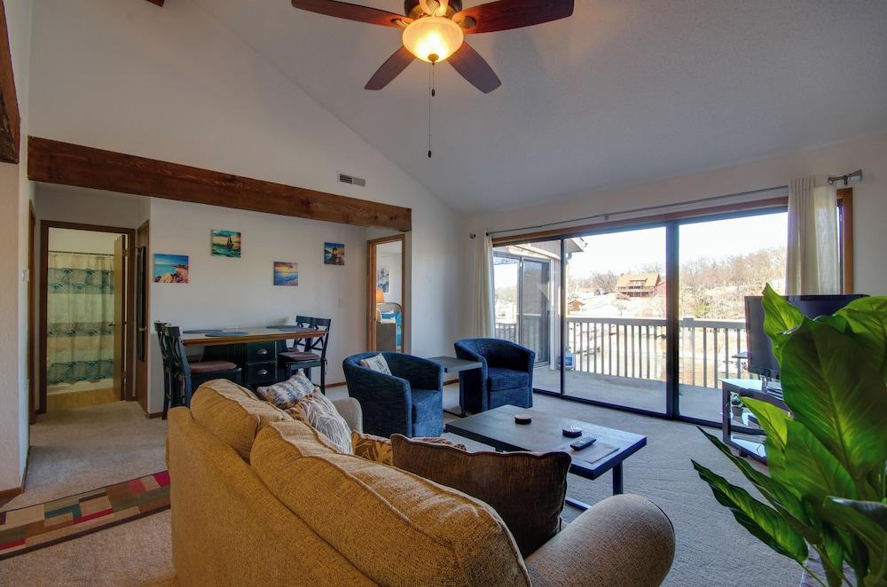 Pool & Lake Access: Waterfront Osage Beach Retreat