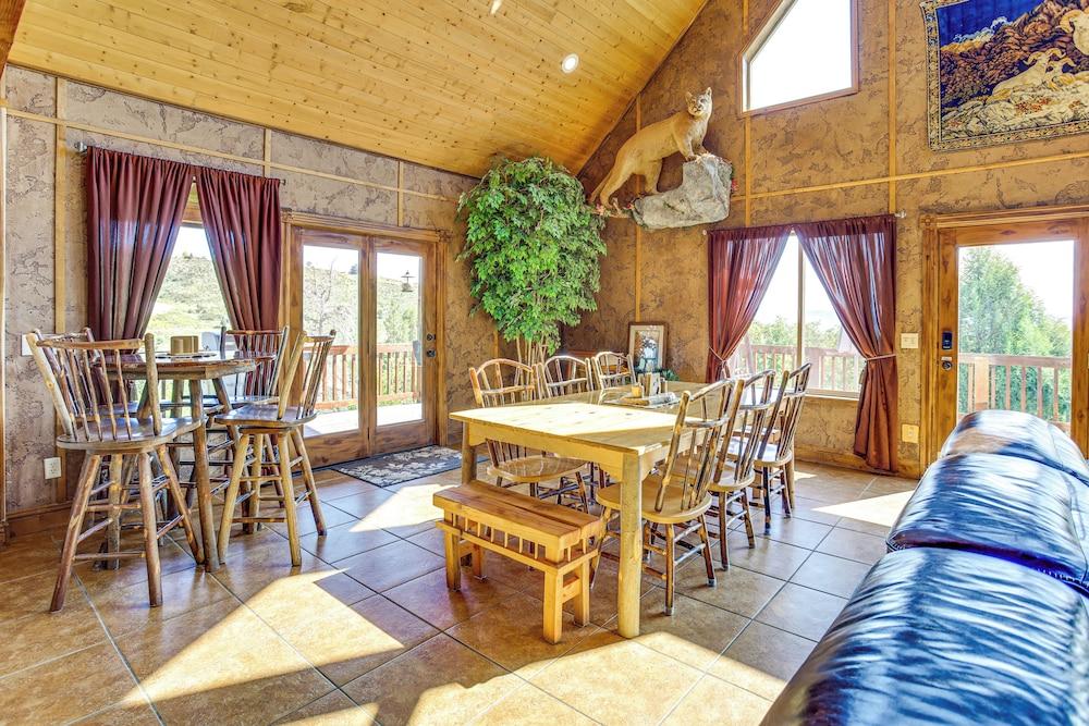 Spacious Fish Haven Cabin w/ Game Room + Deck!