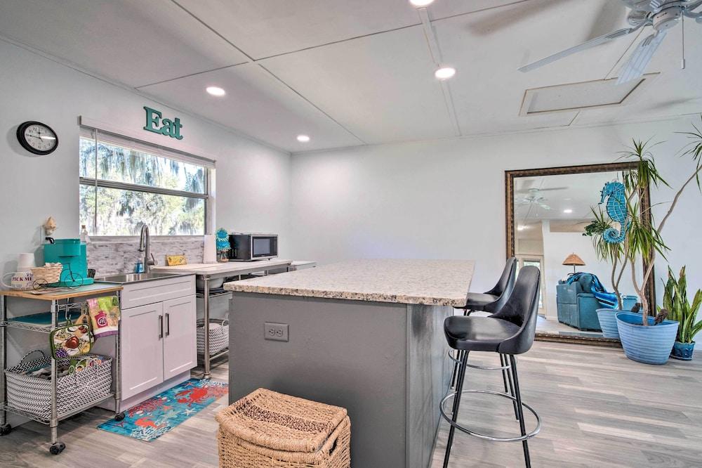 Waterfront Studio w/ Dock Access in Inglis!