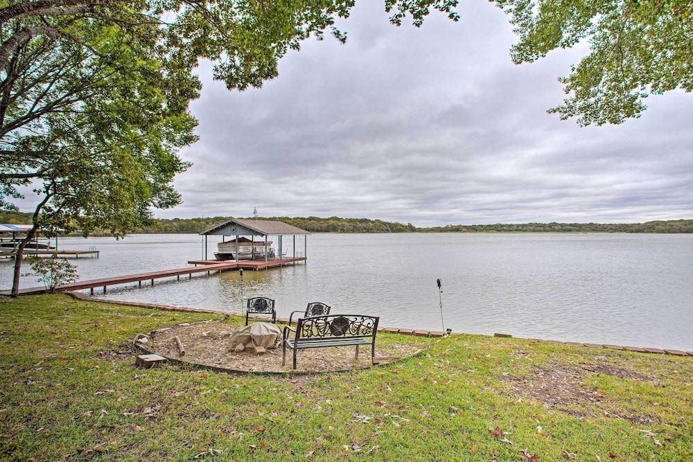 Private Dock & Fire Pit: Cedar Creek Lake Home