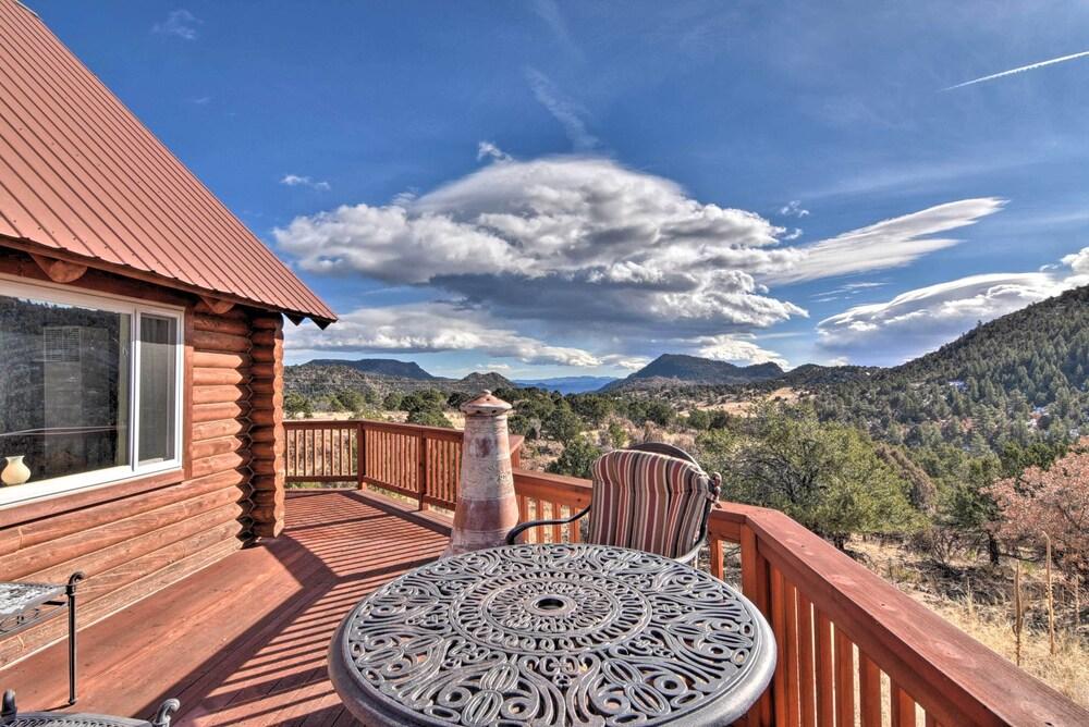 Remote Escape w/ Deck & Sweeping Mountain Views!