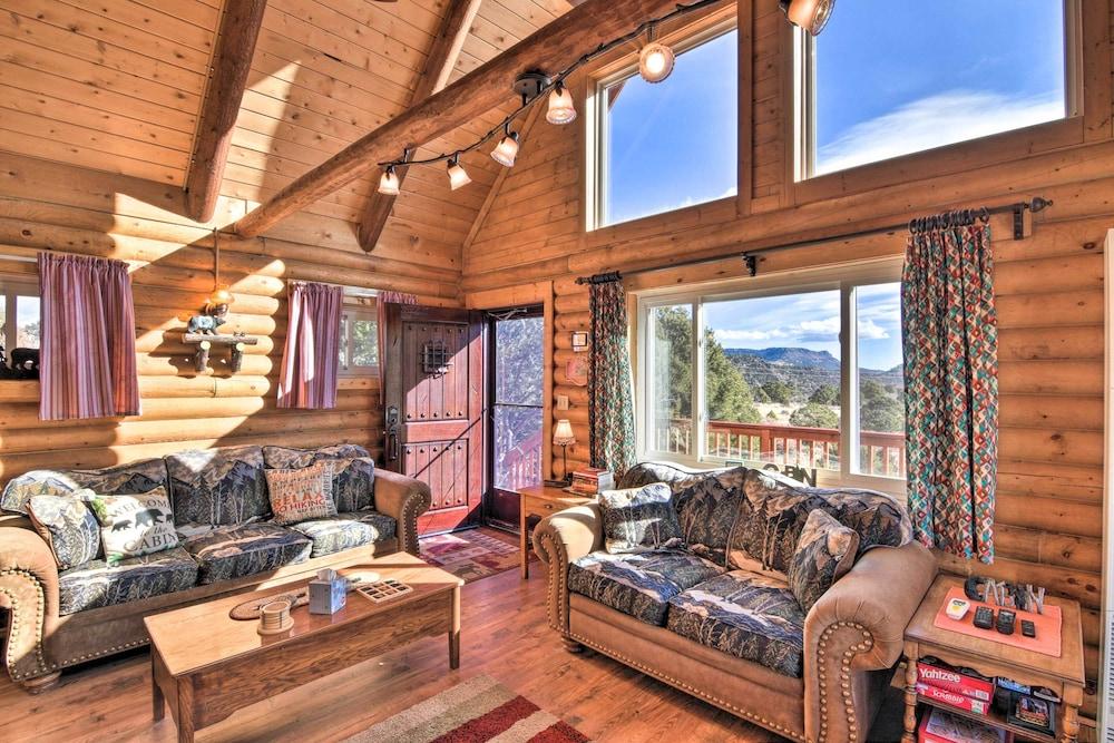 Remote Escape w/ Deck & Sweeping Mountain Views!