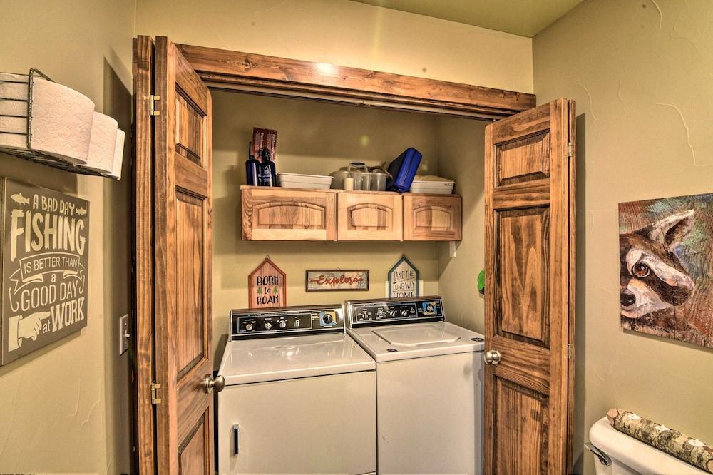 Riverfront Lake City Home w/ Fire Pit, Deck & Bbq!