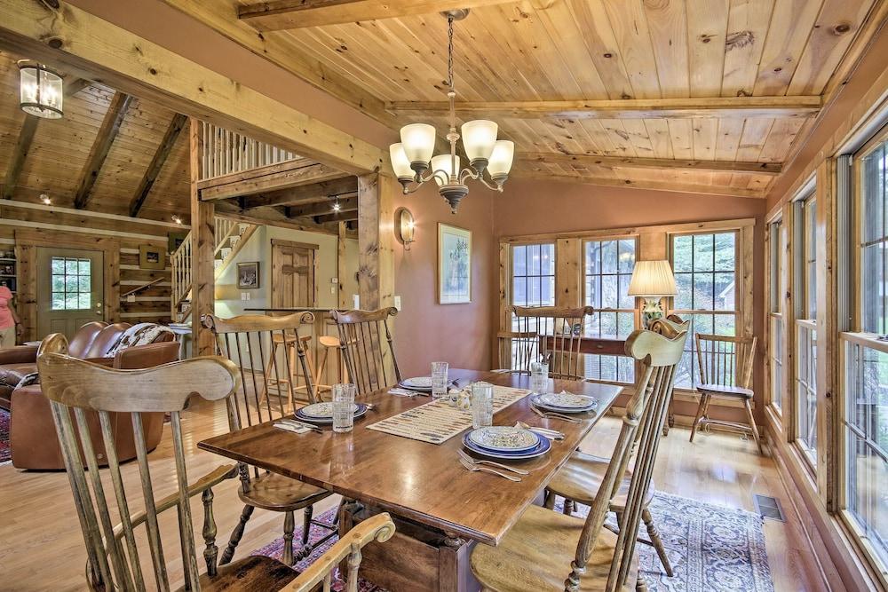 Creekside Berkeley Springs Cabin on 35 Acres!