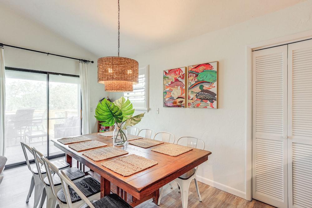 'sunny Side Up' Canal-front Getaway w/ Dock!