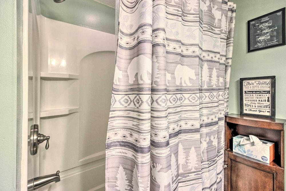 Waterfront Onamia Retreat w/ Dock & Fire Pit!