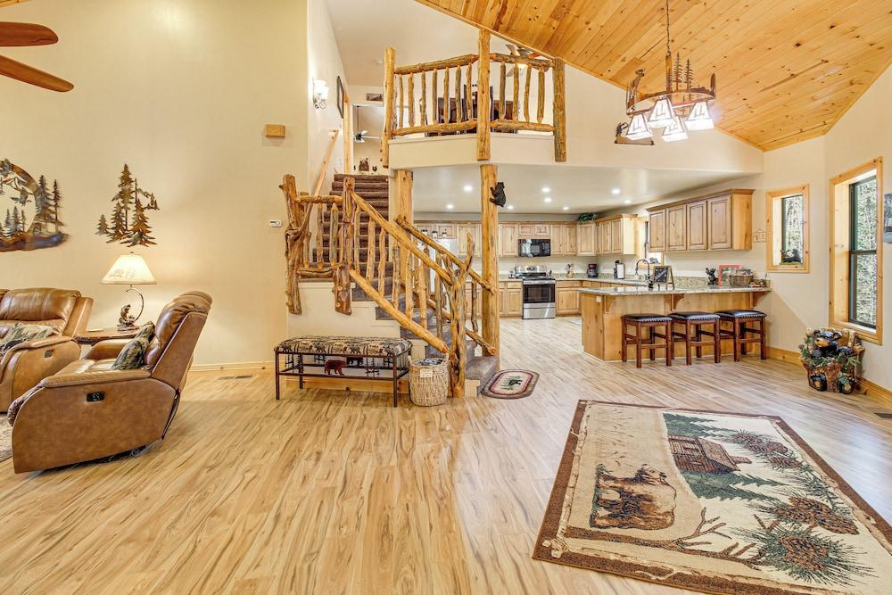 Rustic Lakeside Cabin on 3 Acres w/ Nature Views!