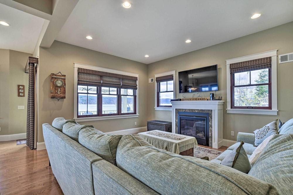 Charming Home on Keuka Lake w/ Dock & Fire Pit!