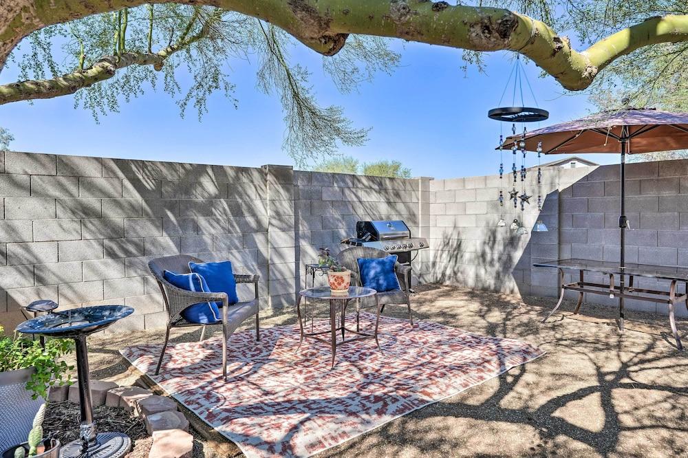 Sunny Phoenix Home w/ Pool + Backyard Oasis!
