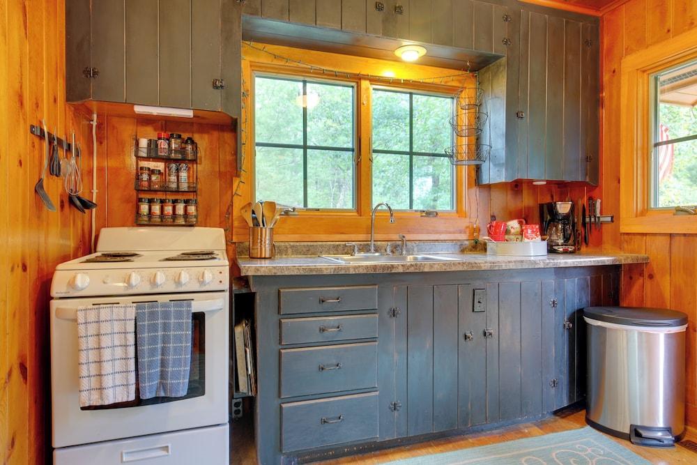 Lakefront Cabin w/ Private Dock & Fire Pit!