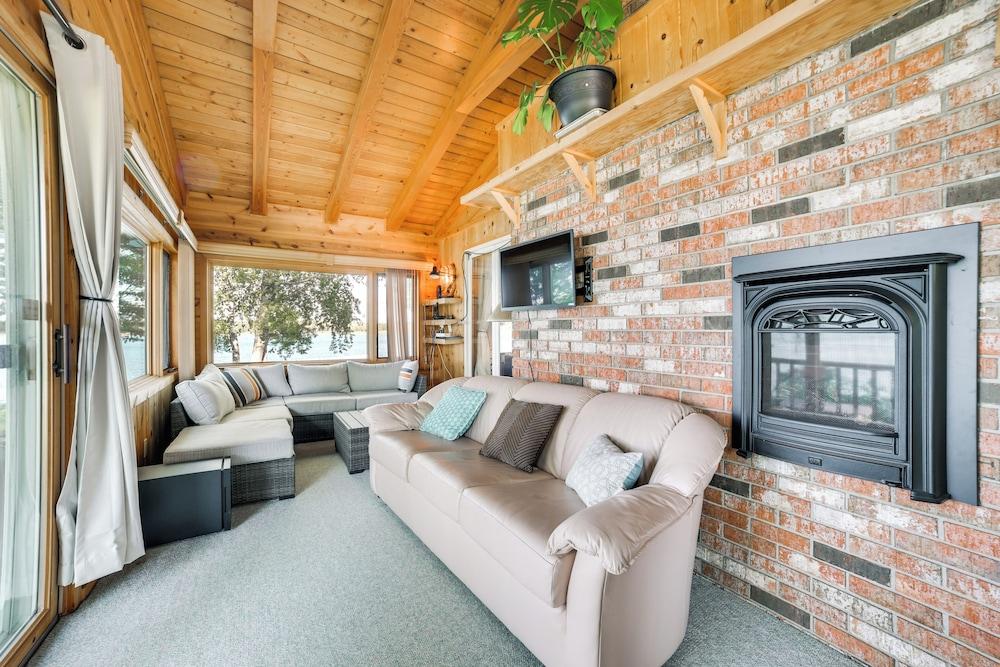 Riverfront Sault Ste Marie Home w/ Dock!