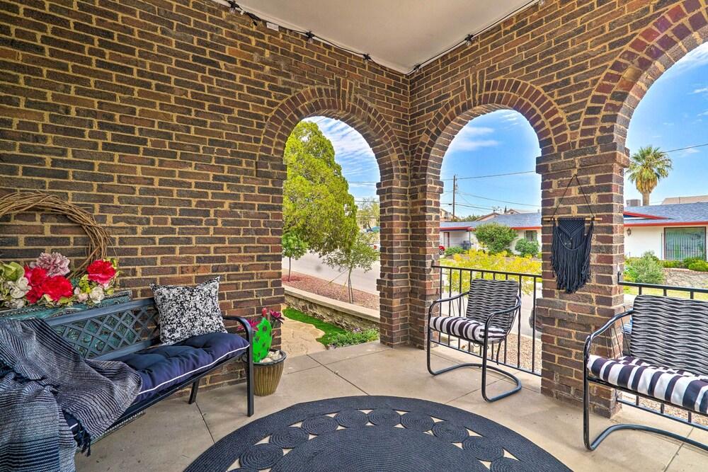 Centrally Located El Paso Abode w/ Porch!