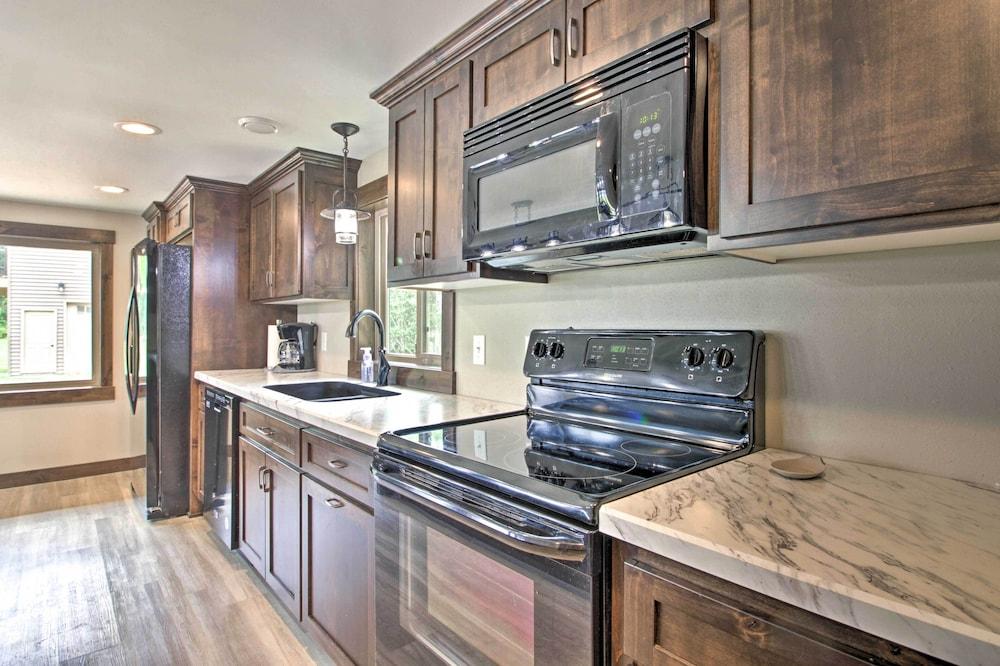 Platte Lake Home w/ Boat Launch & Deck!